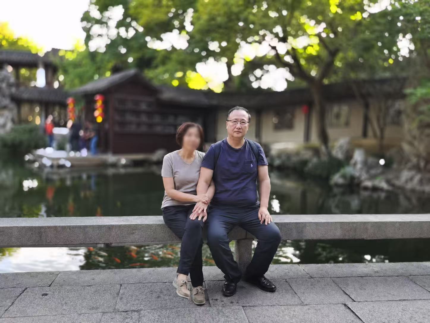 刘老师在过去反复减肥阶段的生活状态照片
